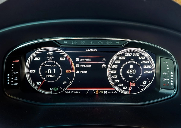Seat Leon cena 79000 przebieg: 124491, rok produkcji 2018 z Łódź małe 191